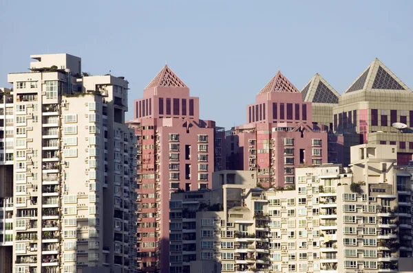 Lakóépületek Kínában — Stock Fotó