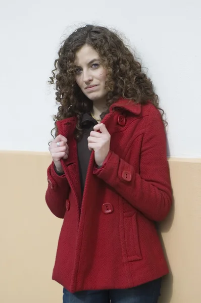 Teenage girl in Poland — Stock Photo, Image