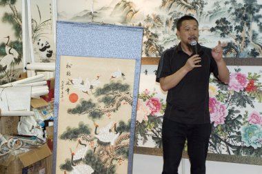 China Cultural Fair - paintings, art clipart