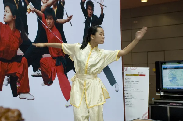 Feira Internacional das Indústrias Culturais da China - kungfu — Fotografia de Stock