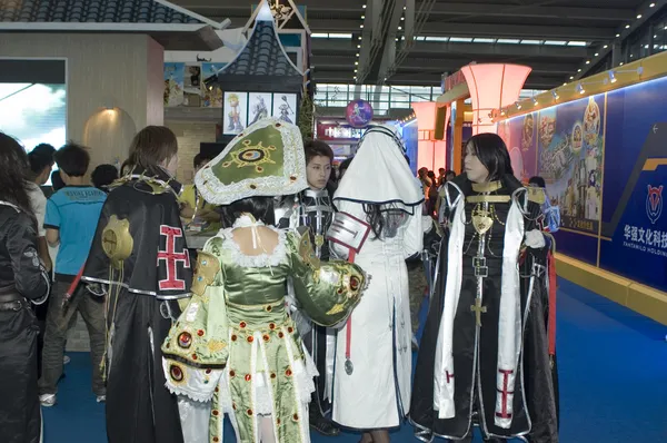 Manga costumes - China Cultural Fair — Stock Photo, Image