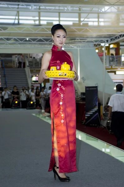 Foire culturelle en Chine - céramique chinoise — Photo