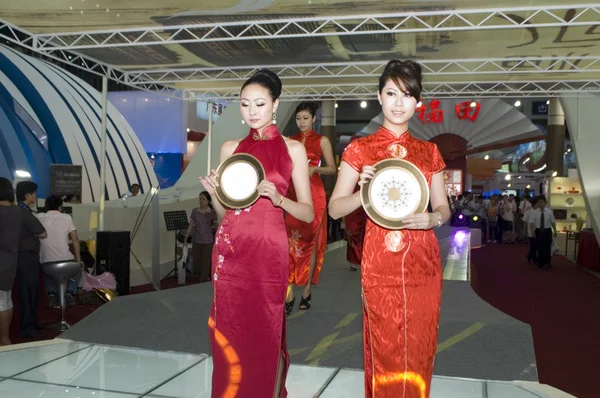 Культурная выставка в Китае - Китайская керамика — стоковое фото
