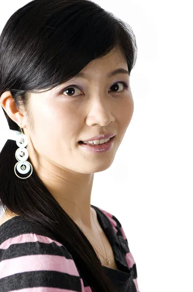Chica china sonriente - retrato — Foto de Stock