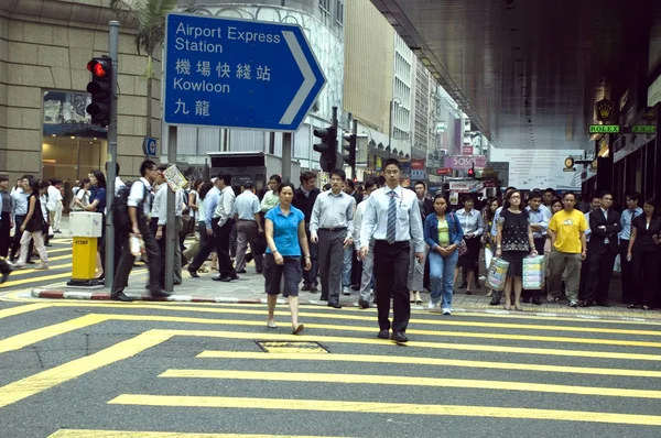 Hong Kong street — Stockfoto