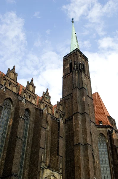 Iglesia en Wroclaw — Foto de Stock