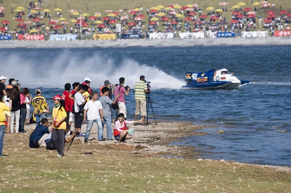 Powerboat kampioenschap in china — Stockfoto