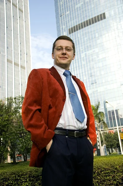 Confident businessman — Stock Photo, Image