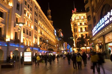 shanghai - Çin yeni yılı önce alışveriş