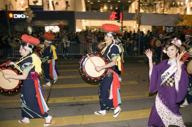 Hong kong - yeni yıl geçit töreni