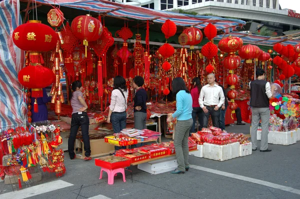 中国假日-装饰摊位 — 图库照片