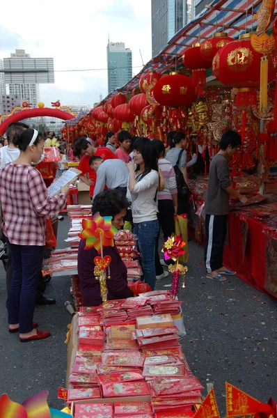 Vacaciones chinas - puestos de decoración — Foto de Stock