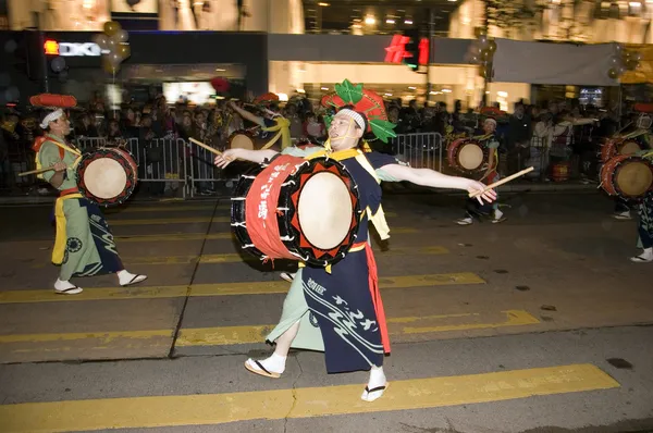 Hong kong - nový rok parade — Stock fotografie