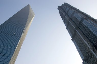 Highest skyscrapers in Shanghai clipart