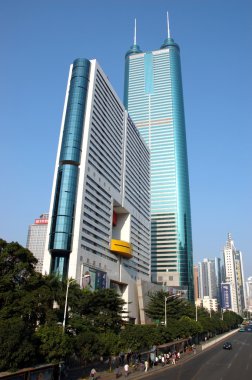 Shenzhen, Çin modern gökdelen