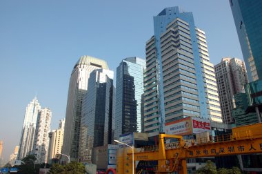 Shenzhen, Çin modern gökdelen