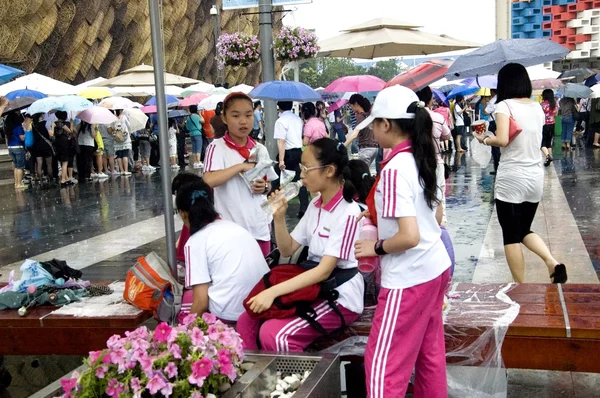 Китай, Shanghai Expo 2010 — стоковое фото