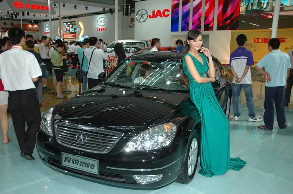 Auto show w Chiny, shenzhen — Zdjęcie stockowe
