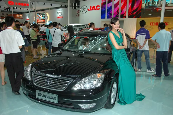 Salon de l'auto en Chine, Shenzhen — Photo