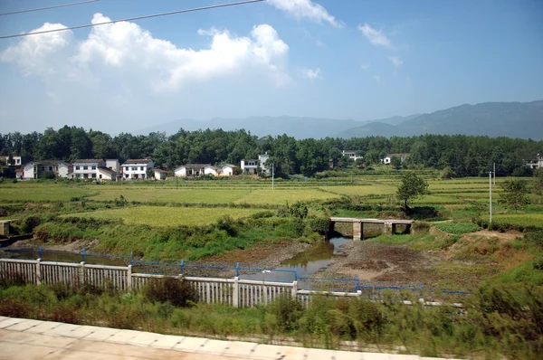 Chinesisches Dorf - Hunan Provinz — Stockfoto