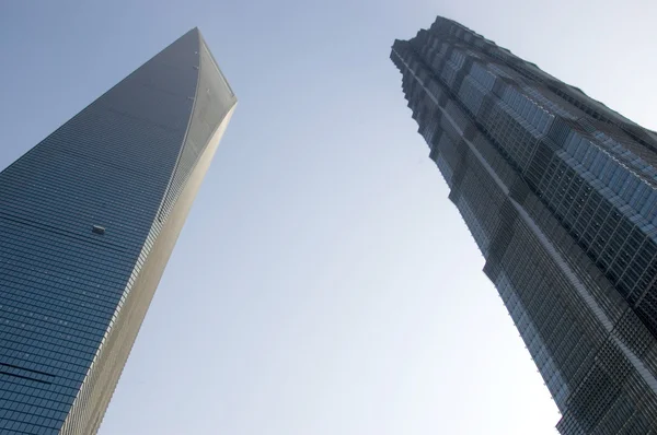 Los rascacielos más altos de Shanghai — Foto de Stock