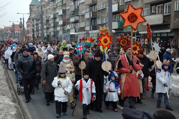 Epiphany procession — Stock Photo, Image