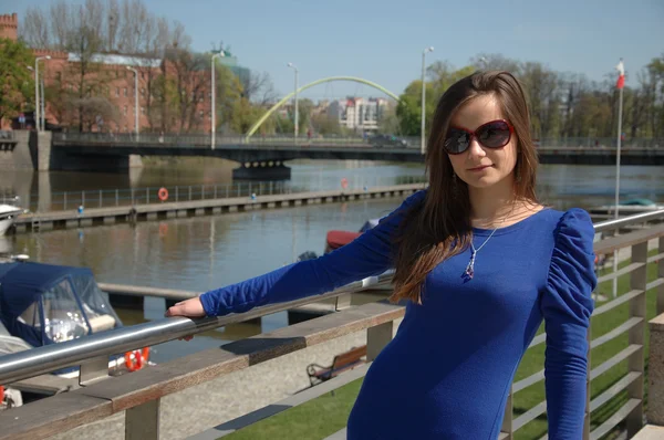 Sweet teenager in Poland — Stock Photo, Image