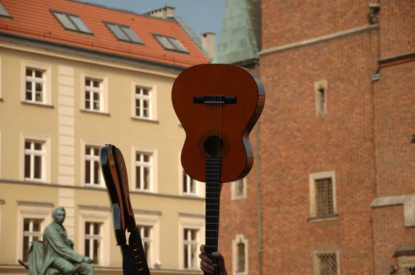 Guitarras Recorde Mundial do Guinness — Fotografia de Stock