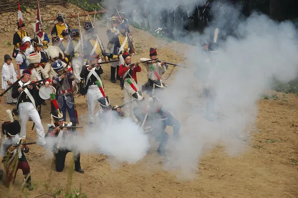 Belagerung der Festung — Stockfoto