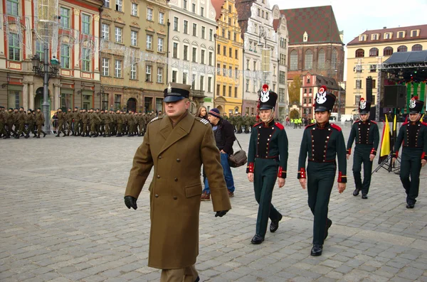 Polish army — Stock Photo, Image