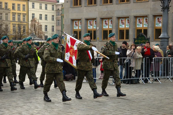 Polish army — Stock Photo, Image