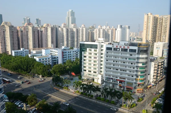 Shenzhen city - Futian district — Stockfoto