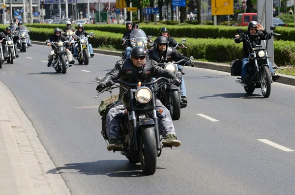 Super rally - Harley motor parade
