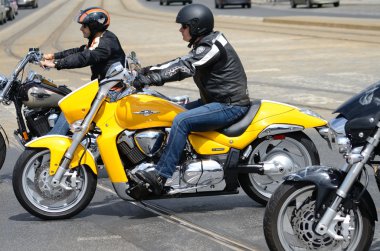 Super rally - harley motor geçit töreni