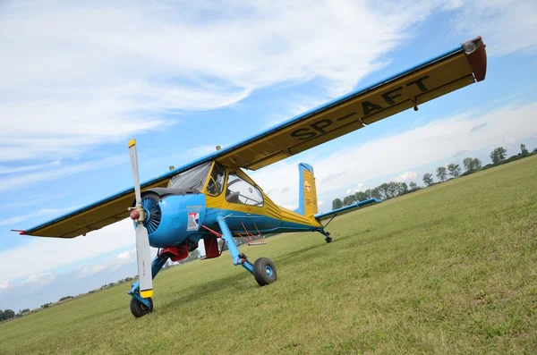 Flugschau - wilga plane — Stockfoto