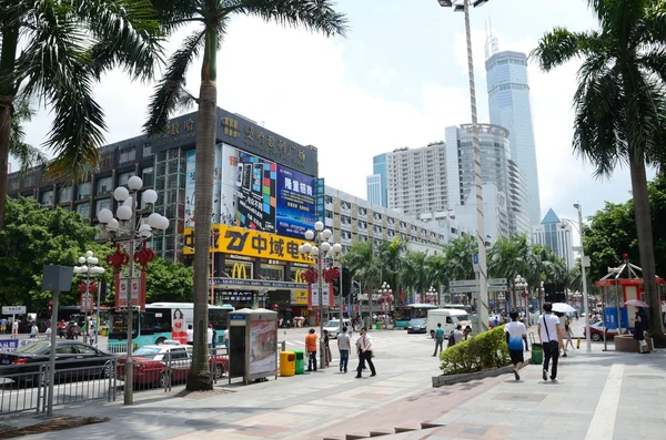 Centrum miasta Shenzhen — Zdjęcie stockowe
