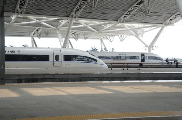 Treno veloce in Cina — Foto Stock