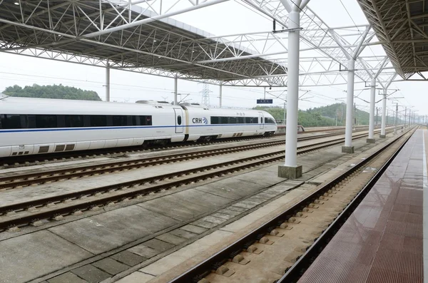 Comboio rápido na China — Fotografia de Stock