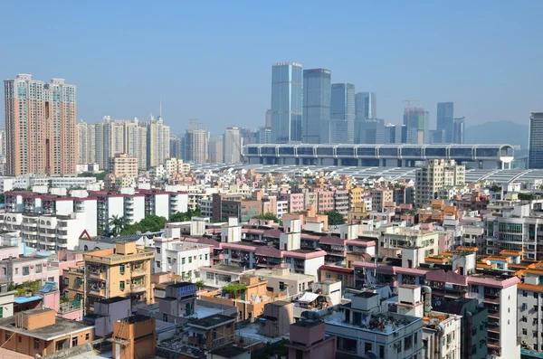 Stadtbild von Shenzhen — Stockfoto