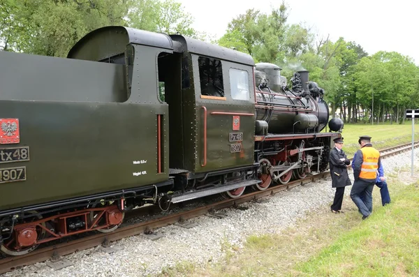 Ferrovia a scartamento ridotto in Polonia — Foto Stock