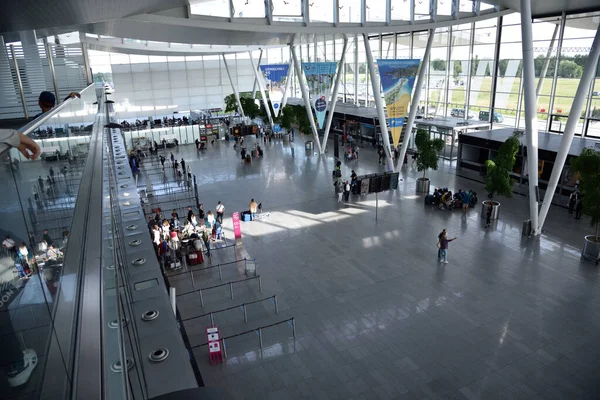 Breslau Polen Juni 2022 Beginn Der Ferienzeit Flughafen Breslau — Stockfoto