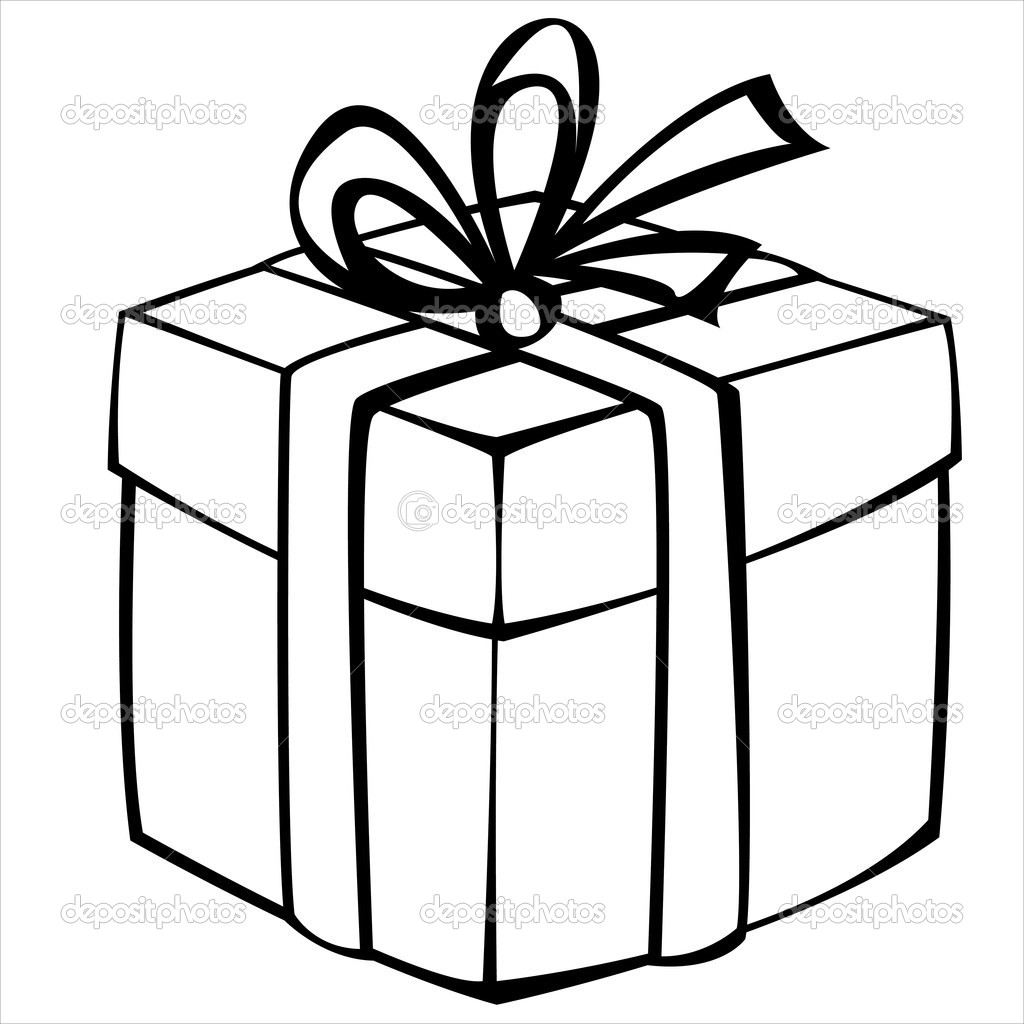 Gift box isolated on white background Stock Vector Image by