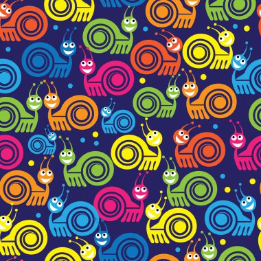 renkli kaplumbağa simgesi seamless modeli 