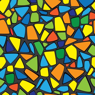 renkli mozaik seamless modeli