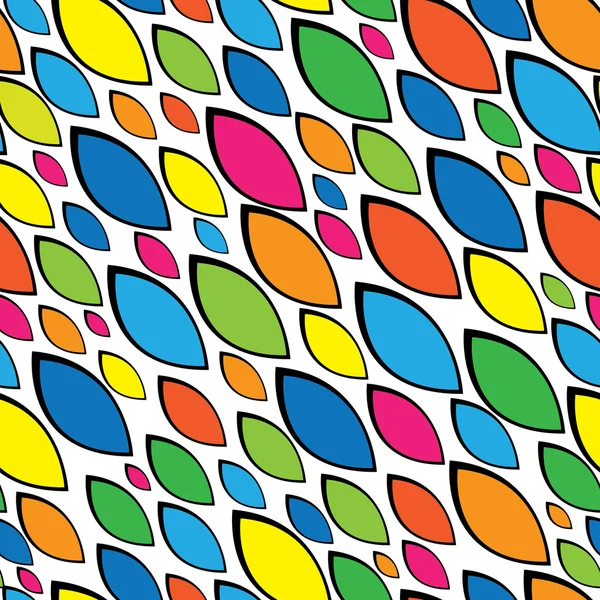 Mosaico de color patrón sin costura — Vector de stock