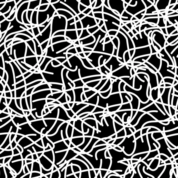 弯曲的线条抽象无缝模式 — 图库矢量图片