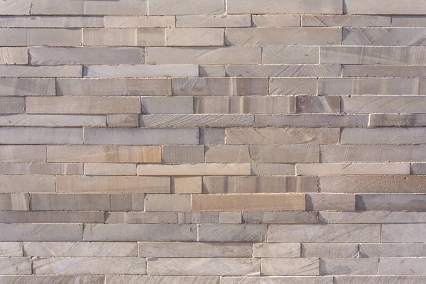Background Decorative Granite Light Brick Wall — Stock Photo, Image