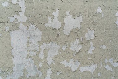 Old concrete wall with craquelure paint background
