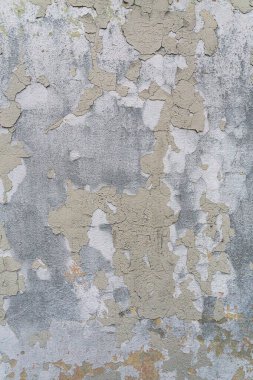 Old concrete wall with craquelure paint background