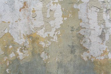 Old concrete wall with craquelure paint background